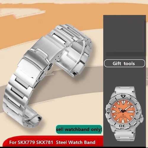 Cinturini orologio acciaio