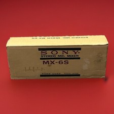 Sony MX-6S STEREO Mic. Mixer