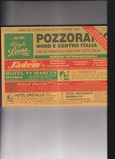 ORARIO FERROVIARIO  POZZORARIO