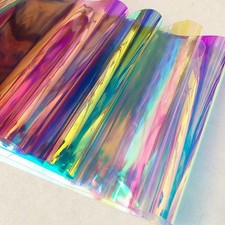 4 Fogli Pellicola Pvc Tessuto