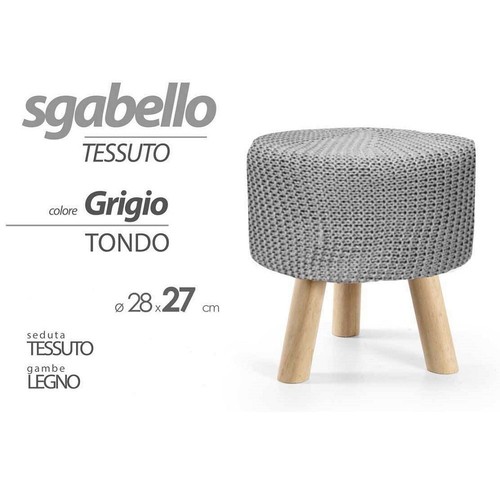 Pouf sgabello poggiapiedi - pouf,