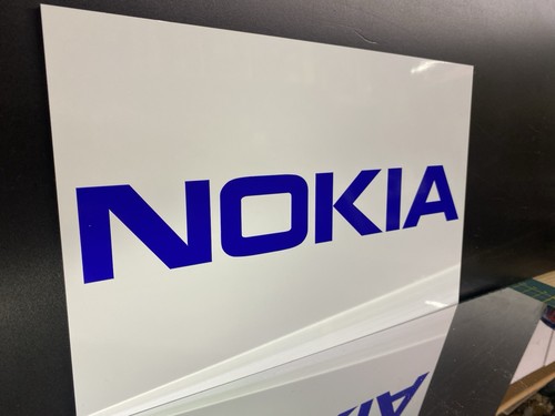Nokia sign board - nokia, (retro