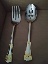 Old Country Roses Royal Albert Servizio di Posate Acciaio Inox 18/10, Usato