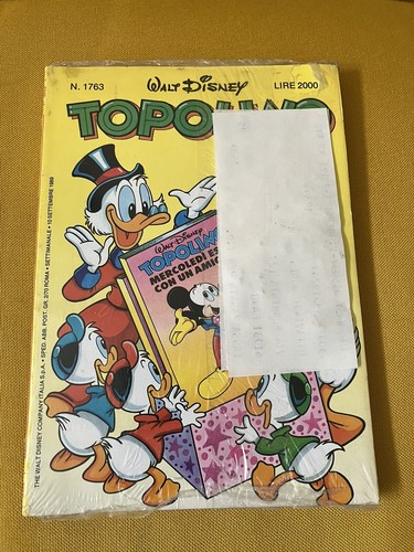 Topolino 1763 blisterato con - topolino,