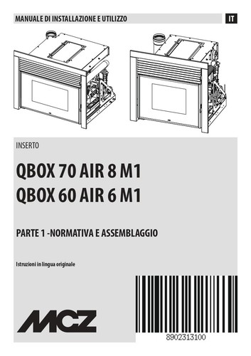 Manuale istruzioni