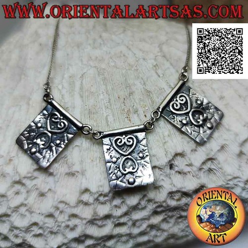 Collana argento 925 a - ‰,