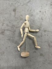 Manichino artistico • Legno • Snodabile • Con base • Altezza 33 cm