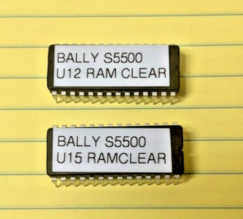 Bally s5500 safe ram - safe, chip