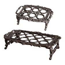 Porta Uova in Ghisa Stile