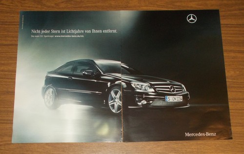 Rara pubblicità mercedes clc - mercedes,