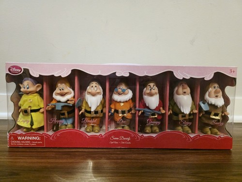 Disney store seven dwarfs - dwarfs, 5”