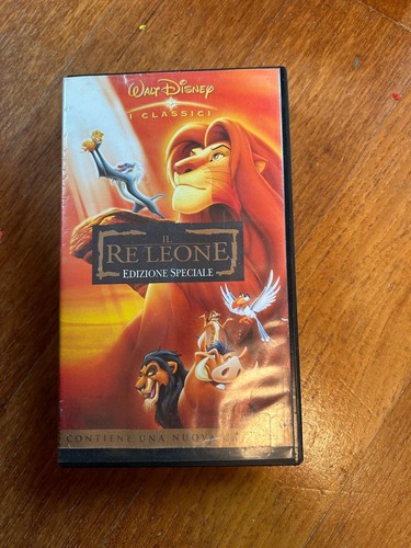 Leone vhs video cassetta - leone,
