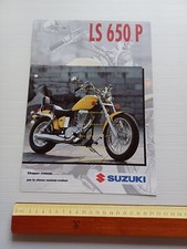 Suzuki LS 650 P 1995-96 depliant italiano originale