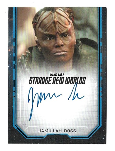 Autografo star trek strange - autografo,
