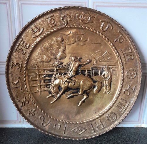 Piatto decorativo ottone da - piatto,