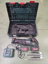 Sega a gattuccio o segaccio Metabo SSEP 18 LT BL + 2 batterie 5,2Ah + caricatore