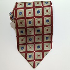 Cravatta Uomo Tino Cosma Rossa Seta 100% Made in Italy Elegante Cerimonia Lux 