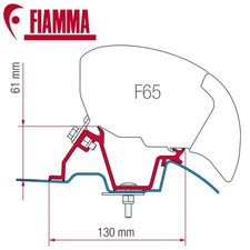 KIT MONTAGGIO STAFFA TENDA