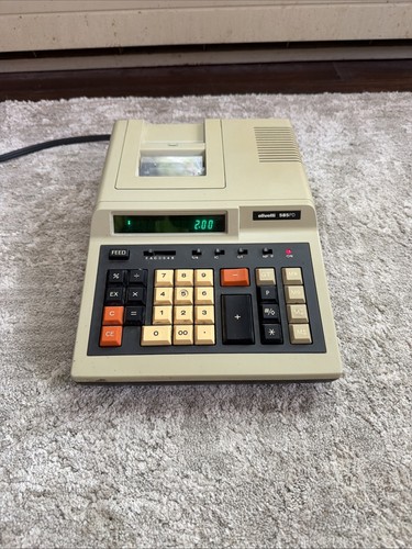 Vintage olivetti 585pd desktop - olivetti,