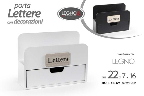 Porta posta lettere tavolo - lettere,