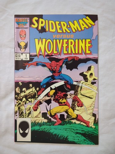 Spider man wolverine 1 - spider-man, vs.