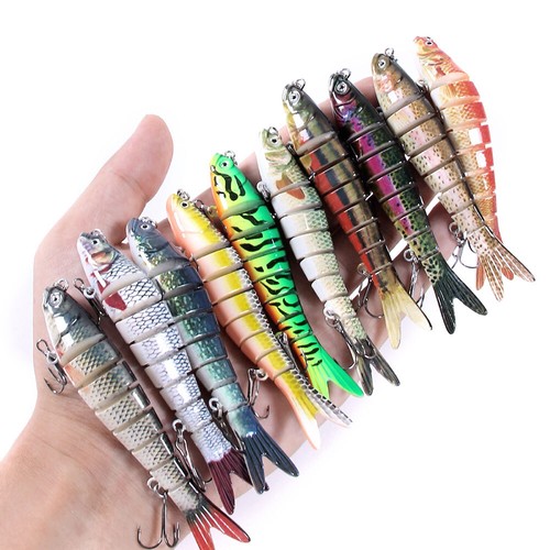 10pcs jointed fishing lures - 10pcs,