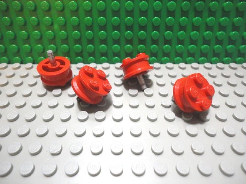 Lego ruota cerchio - 4, rosso