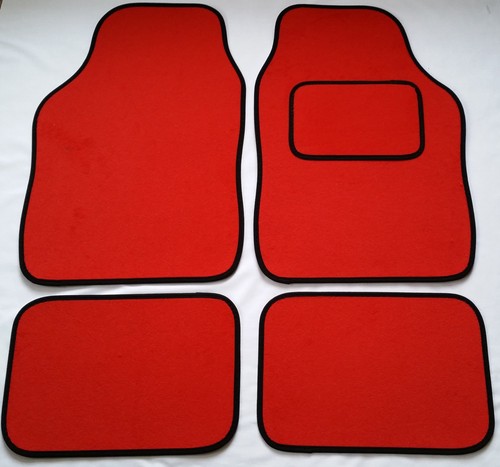 Tappetini auto rosso assetto - tappetini,