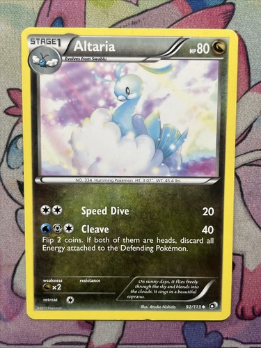 Altaria 113 uncommon - altaria, 92/113