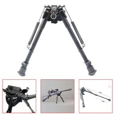 Bipiede fucile 9-13" imbracatura girevole perno inclinabile bipiede girevole per caccia Harris