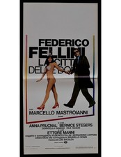 locandina LA CITTA' DELLE DONNE Federico Fellinni marcello mastroianni B331