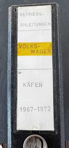 Maggiolino manuali 1967 - vw,