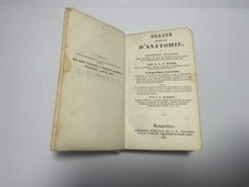 Libro Antico 1834 Trattato D’anatomia Bayle (francese)