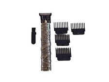 TAGLIA CAPELLI PROFESSIONALE REGOLA BARBA RASOIO ORO New