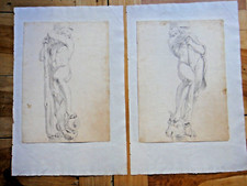 Xix secolo due disegni - xix, a