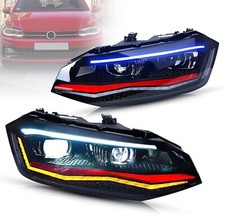 FARI ANTERIORI NERO LED