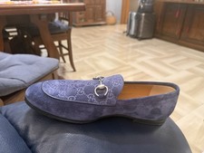 GUCCI MOCASSINI JORDAAN BLU IN