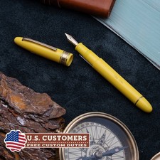 Omas - Ogiva Extra Yellow - Fountain pen - FP Nib M 18K