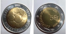 Svizzera 5 franchi, 1999
