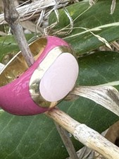 Anello Fidia Gioielli Firenze Oro 18 Kt E Smalti Gioiello Ed Argento