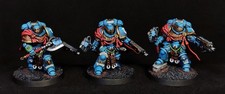 Victrix Honour Guard Ultramarines dipinto Warhammer 40k Primaris Space Marines