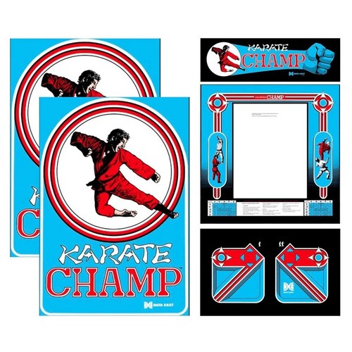 Karate champ arcade - arcade, side