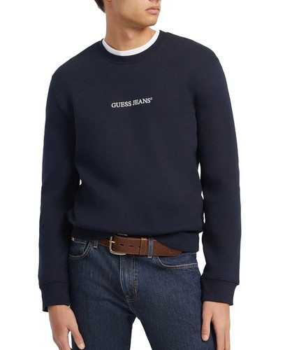 Felpa guess uomo - guess, logo
