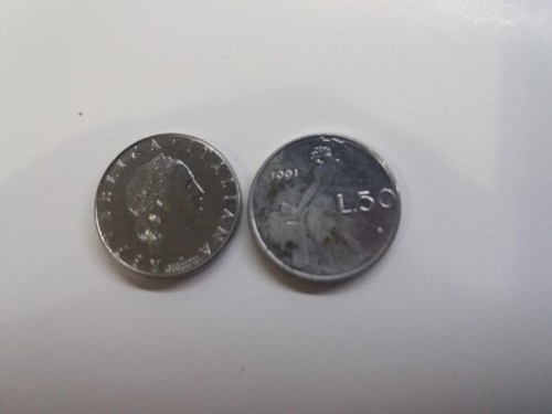 Moneta lire mini del - moneta,
