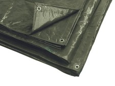 Utilia TELO OCCHIELLATO MULTIUSO IN POLIETILENE  Col. Verde mt. 6x 8