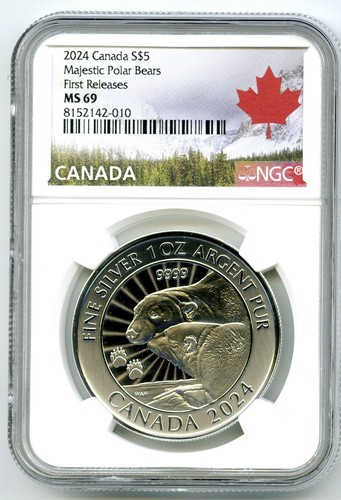 2024 canada oz - $5, argento