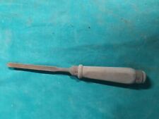 Antico Attrezzo per incisione intaglio a mano legno epoca vintage mai usato....