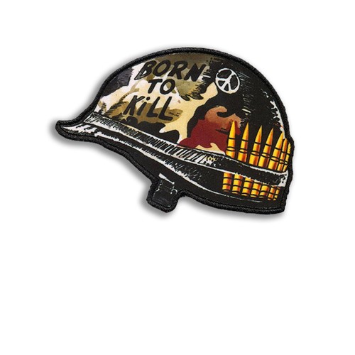 Vietnam helmet patch - vietnam,