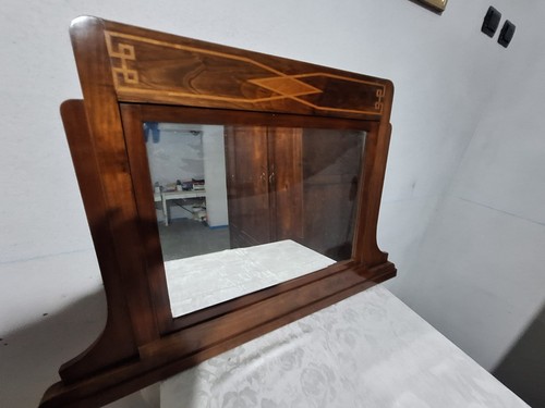 Specchiera antica legno - in,