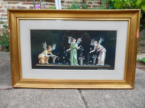Tableau peinture signée